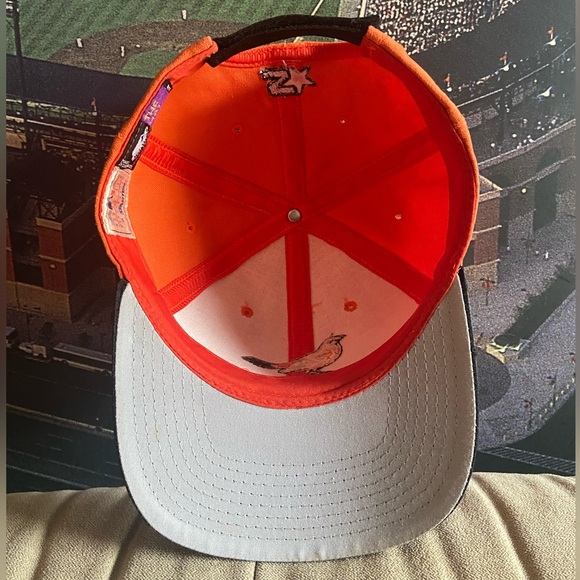 Vintage Baltimore Orioles STARTER Strapback Not Snapback Cap Hat 90s - Picture 6 of 7